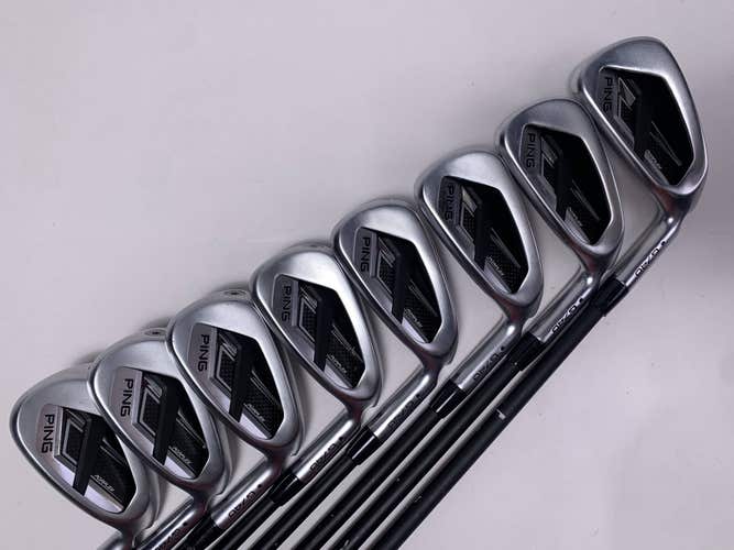 Ping G740 Iron Set 5-PW+AW+GW Black Dot Alta CB AWT Regular Graphite Mens RH