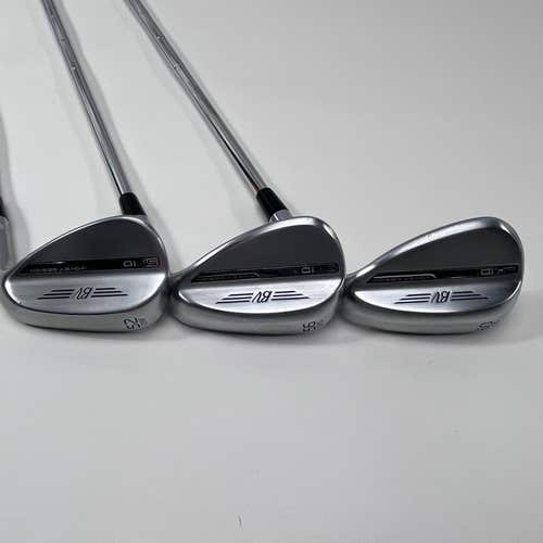 Titleist Vokey SM10 Tour Chrome Wedge Set 52* 8 | 56* 10 | 60* 10 SM10 Wedge RH