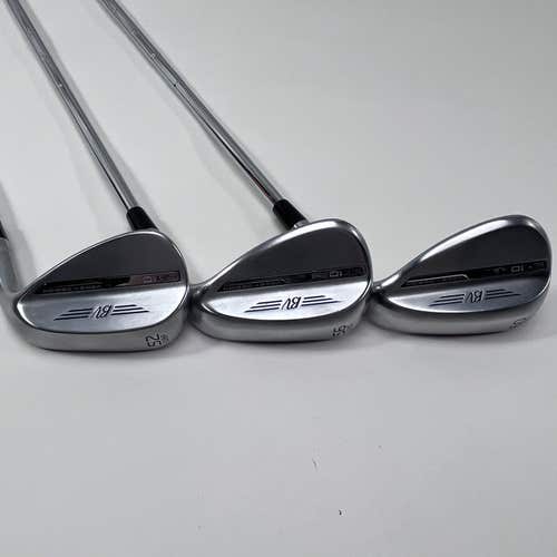 Titleist Vokey SM10 Tour Chrome Wedge Set 52* 8 | 56* 10 | 60* 10 SM10 Wedge RH