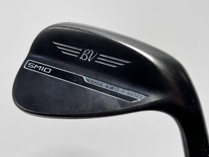 Titleist Vokey SM10 Black Vapor Gap Wedge GW 50* 12 Bounce F-Grind SM10 Wedge RH
