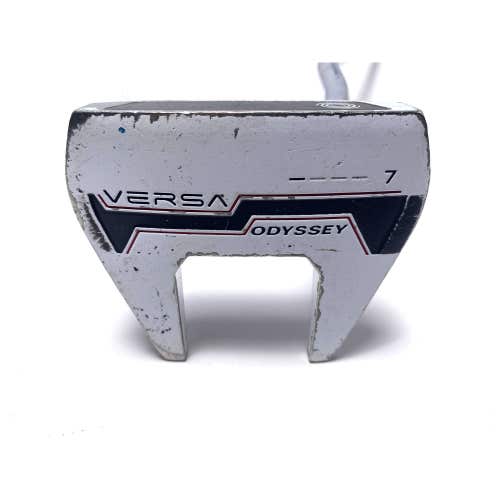 Odyssey Versa 7 White Black White Putter 35" Mens RH