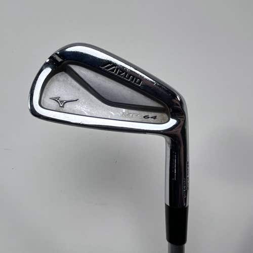 Mizuno MP 64 Single 4 Iron KBS Tour C-Taper 125g Stiff Plus Steel Mens RH