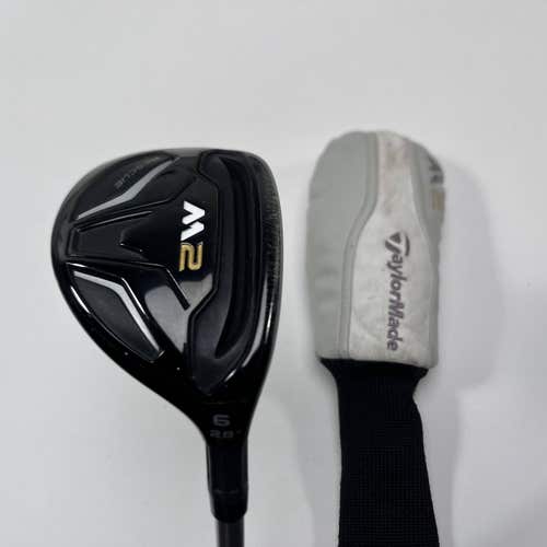 TaylorMade M2 6 Hybrid 28* M2 Reax 45g Ladies Graphite Womens RH