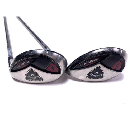 Callaway Razr X HL 4 & 5 Hybrid Set 24* | 27* RAZR X 50g Ladies RH