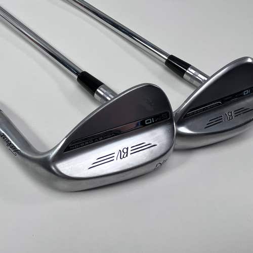 Titleist Vokey SM10 Tour Chrome Wedge Set 52* 8 | 56* 10 | 60* 10 SM10 Wedge RH