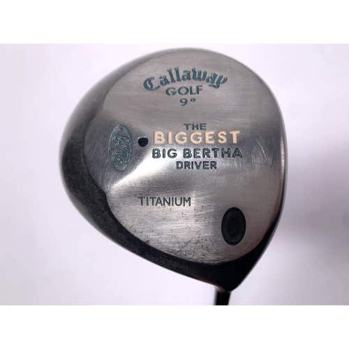 Callaway Biggest Big Bertha Driver 9* Rapport Oracle Plus Regular RH