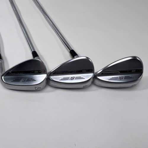 Titleist Vokey SM10 Tour Chrome Wedge Set 52* 8 | 56* 10 | 60* 10 SM10 Wedge RH