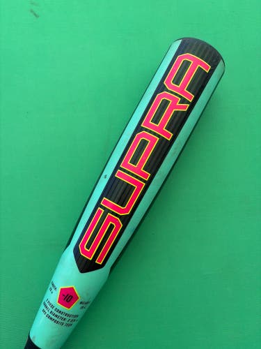 2026 Louisville Slugger Supra Composite Bat USSSA Certified (-10) Composite 19 oz 29" (Used)