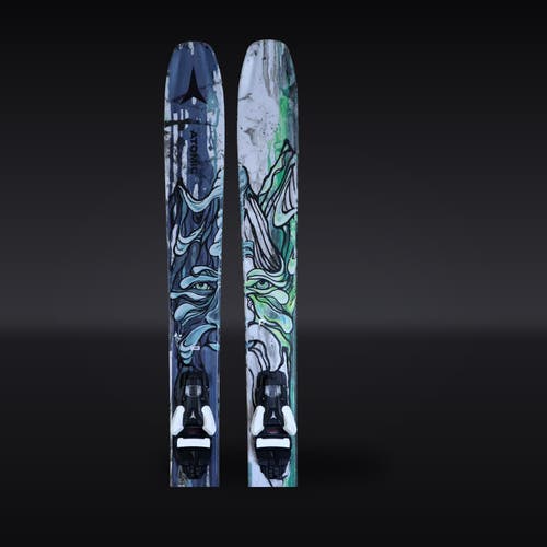 USED Atomic Bent 100 Skis 172 cm w/ Atomic Strive 11 Bindings