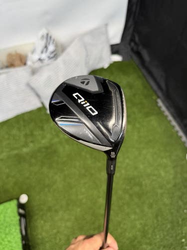 TaylorMade Qi10 5 Wood 18* Ventus Blue Tr FW 6-S Stiff Flex RH W HC