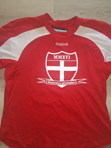 Reebok (Used) Red, XL, Hockey Practice  Jersey