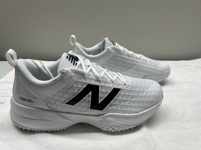 White Men's Size M 12.0 (W 13.0) 2E (Wide) Adult New Balance Shoes (New)