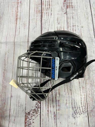 Black Medium Bauer IMS 5.0 Helmet (Used)