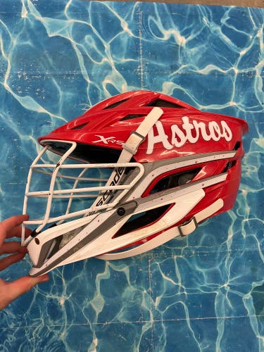 Red Adult Cascade XRS Lacrosse Helmet | OSFM (Used)