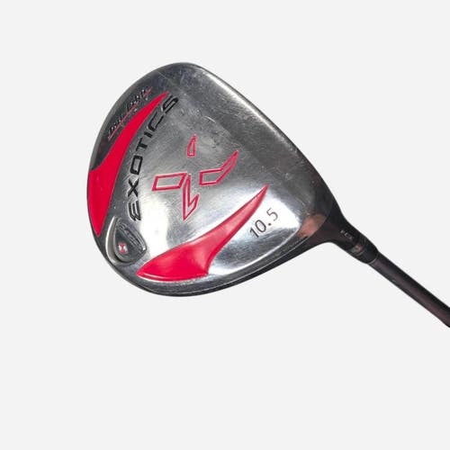 Men's Tour Edge Exotics XCG Right Handed Driver Regular Flex 10.5 Loft Graphite Shaft (Used)