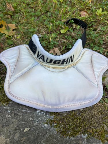 Vaughn senior neck guard.