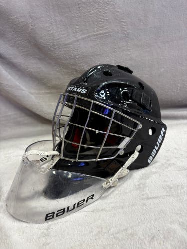 Black Senior Bauer 950X Goalie Mask (Used)