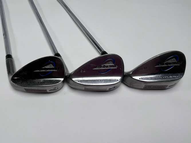 Purespin Pure Spin Wedge Set 52* 56* 60* Wedge Steel Mens RH Midsize Grips