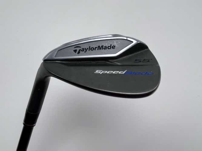 TaylorMade Speedblade Sand Wedge SW 55* VeloxT 55g Senior Graphite Mens LH
