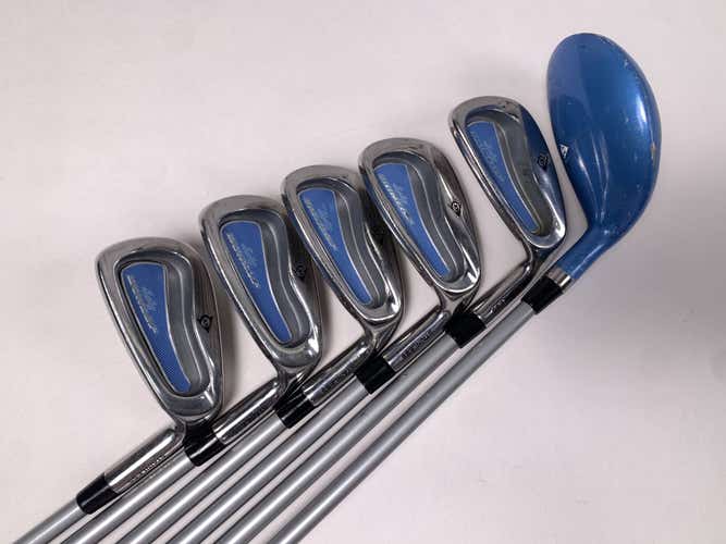 Dunlop Lady Hybrid Iron Set 4H 7-PW+SW Ladies Graphite Womens RH