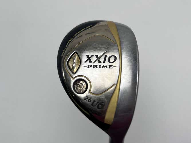 XXIO Prime 9 6 Hybrid 26* SP-900 Flex 3212 46g Regular Graphite Mens RH