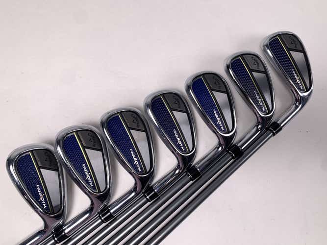 Callaway Paradym Iron Set 6-PW+AW+GW Project X HZRDUS 5.5 65g Regular RH