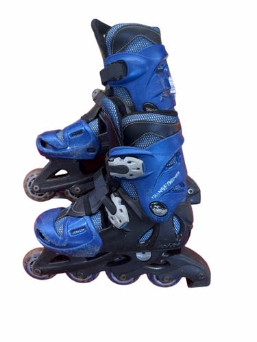 Ultra Wheels Transformer Adjustable Inline Skates - Blue/Black - Size 3-6