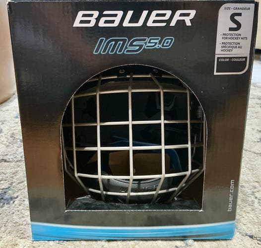 Small Bauer IMS 5.0 Helmet (New)