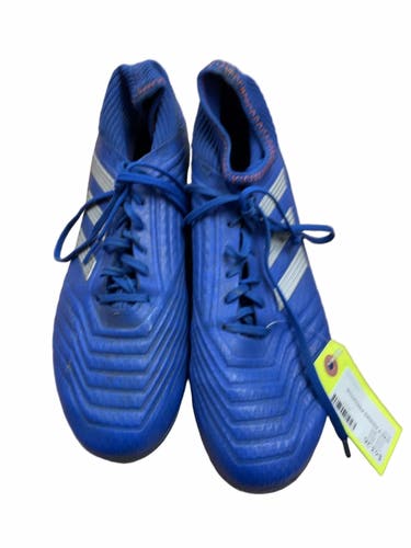 Adidas Predator Size 9 Blue Soccer Cleats