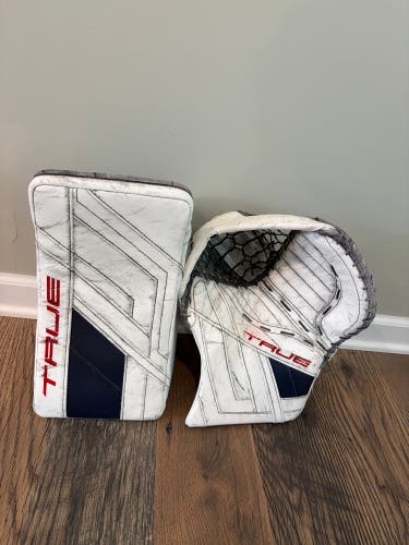True HZRDUS Px4 Regular Glove and Blocker Pro Stock (Used)
