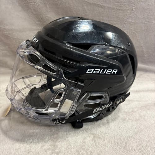 Black Medium Bauer Re-Akt 85 Helmet (Used)