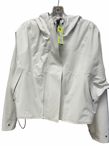 Lululemon Cropped Rain Jacket Size 8 White