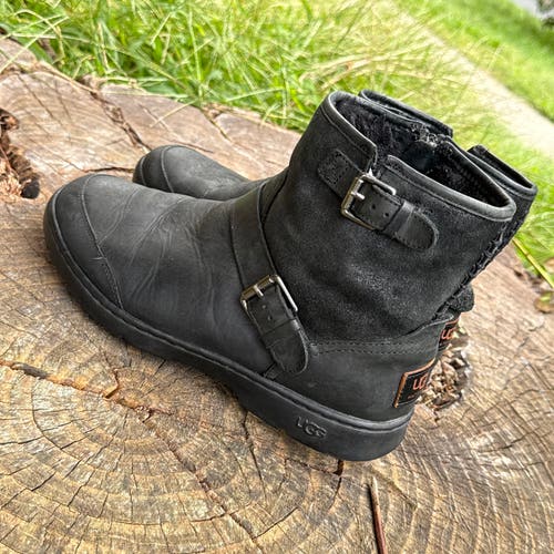 Black Women's Adult UGG Classic Mini Shoes (Used)