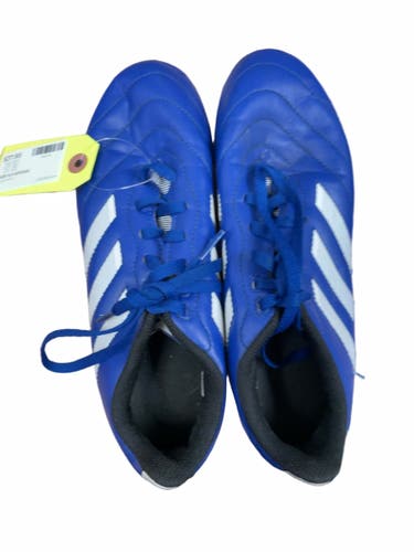 Adidas Soccer Cleats Size 5.5 Blue/White