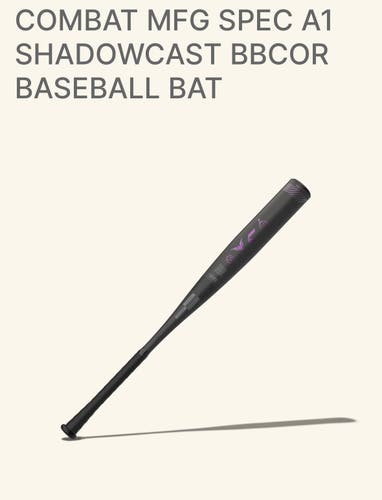 2026 Combat MFG Spec A1 Alloy BBCOR Certified Bat (-3) 29 oz 32" (New)