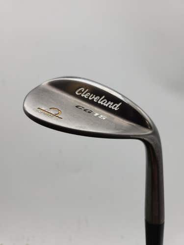 2010 CLEVELAND CG15 BLACK PEARL WEDGE 60*/12  WEDGEFLEX CG TRACTION 35.25" VER