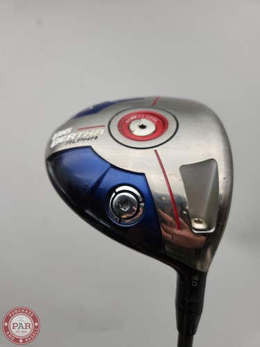 2014 CALLAWAY BIG BERTHA ALPHA DRIVER 9* STIFF ALDILA TOUR ATX65-3.9 GOOD