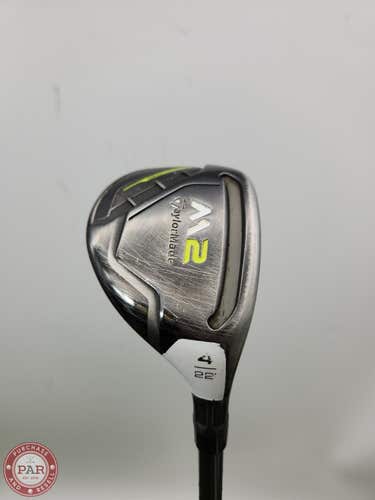 2017 TAYLORMADE M2 4 HYBRID 22* STIFF REAX 75-S +HC GOOD