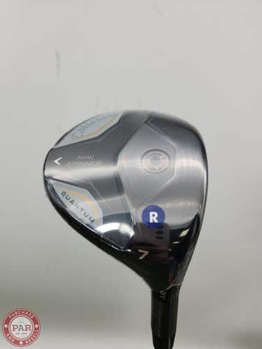 NEW 2026 CALLAWAY QUANTUM MINI SPINNER 7 WOOD 21* REG PROJECTX DENALI FROST 60G