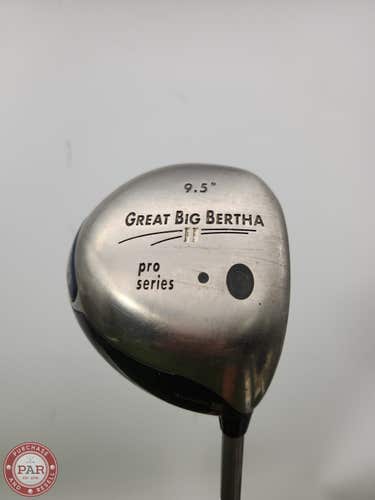 2004 CALLAWAY GREAT BIG BERTHA II DRIVER 9.5* FIRM GBB SYSTEM 60 GOOD