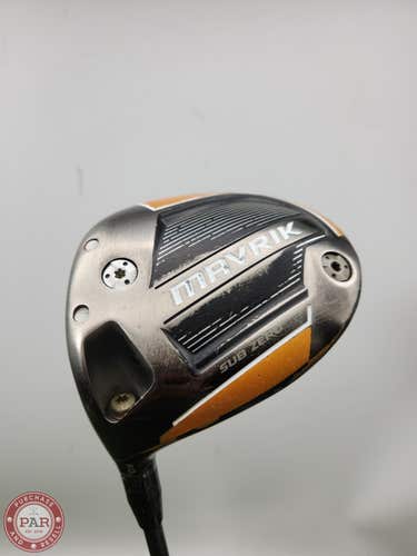 LEFTY 2020 CALLAWAY MAVRIK SUBZERO DRIVER 9* STIFF PROJECTX SAN DIEGO LZ16 56G 6