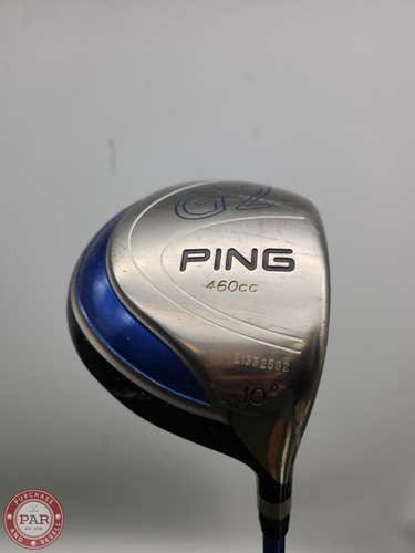 2003 PING G2 DRIVER 10* STIFF GRAFALLOY PROLAUNCH BLUE 65-S +HC GOOD