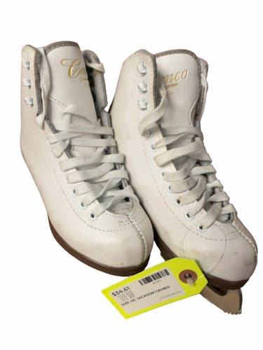 Jackson Cameo Size 13C White Figure Skates