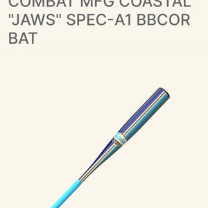 2026 Combat MFG Spec A1 Alloy BBCOR Certified Bat (-3) 29 oz 32" (New)