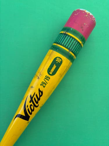 2024 Victus Vibe Alloy Bat USABat Certified (-10) Alloy 19 oz 29" (Used)