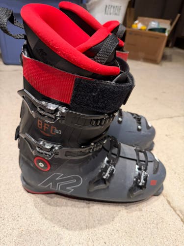 Men's K2 BFC 100 Downhill Ski Boots mondo 30