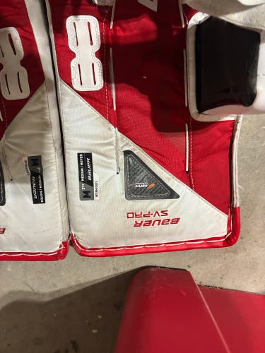 31" 2023 Bauer Sv-Pro Goalie Leg Pads Pro Stock (Used)