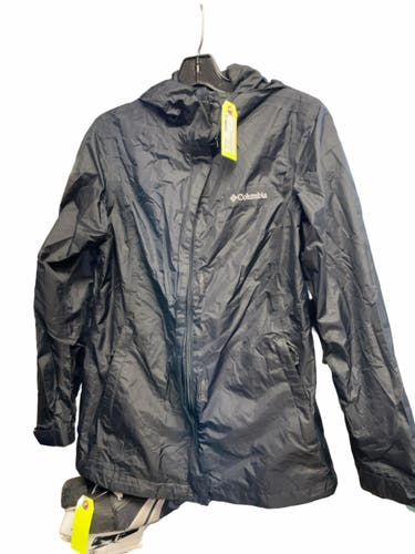 Columbia Omni-Tech Size XS Black Rain Jacket