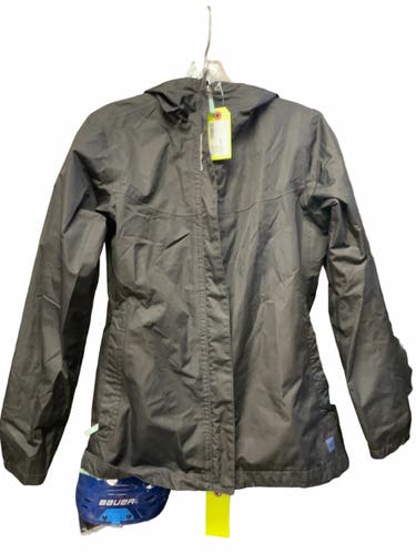 MEC Rain Jacket Junior 14 Black/Teal