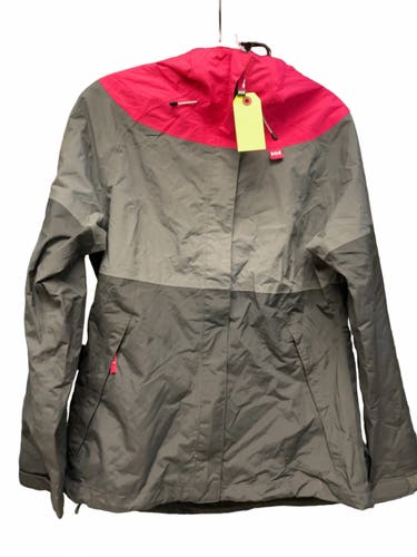 Helly Hansen HellyTech Performance Size Large Pink/Grey Rain Jacket
